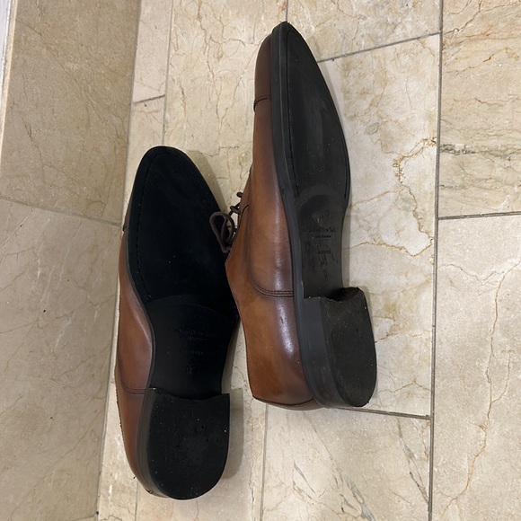 To Boot slightly distressed cognac lace up shoes - Picture 5 of 5